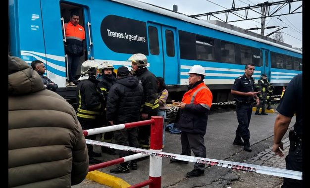 Una mujer murió tras ser arrollada por una formación del Tren Roca