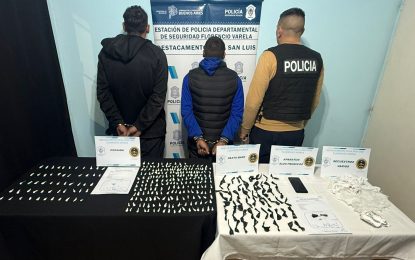 #FlorencioVarela | Allanaron una vivienda, secuestraron droga y detuvieron a dos personas