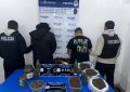 Allanaron una vivienda por una causa de violencia de género y hallaron más de un kilo de marihuana