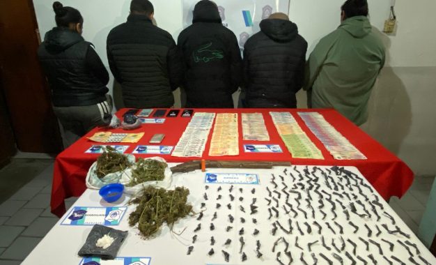 #FlorencioVarela | Cinco detenidos en operativo contra el narcomenudeo
