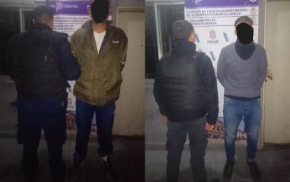 Recuperaron un celular robado y aprehendieron a dos personas en Florencio Varela