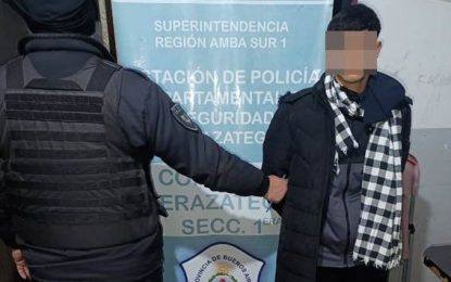 Robaron una verdulería armados y uno terminó detenido tras una persecución en Berazategui