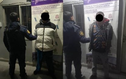 Cometieron un delito e intentaron escapar, pero fueron rápidamente capturados