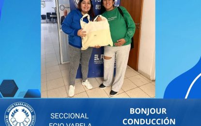 UTEDYC Florencio Varela-Berazategui entrega ajuares y pañales para recién nacidos a familias afiliadas