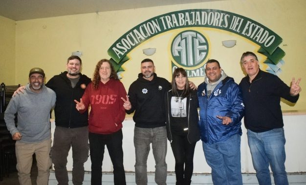 Representantes del sindicato de frigoríficos visitaron la CTA Autónoma de Quilmes