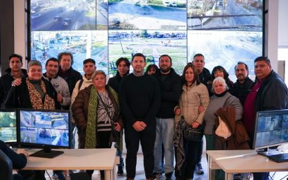 Varelenses de Las Margaritas y San Rudecindo destacaron los dispositivos de seguridad en el distrito