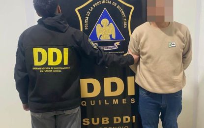 Detuvieron a un hombre acusado de abusar sexualmente de su hija menor en Florencio Varela