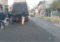 Bacheos, limpieza y zanjeos en distintos puntos de Florencio Varela