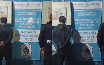 Intentaron robar un supermercado en Berazategui, pero fueron sorprendidos dentro del local