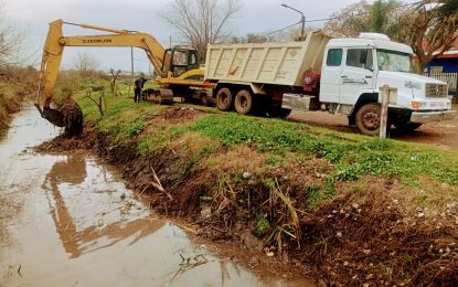 #FlorencioVarela | Operativos de saneamiento debido al pronóstico de lluvias