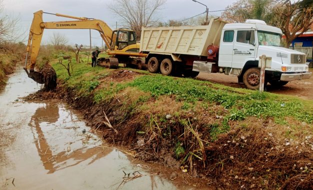#FlorencioVarela | Operativos de saneamiento debido al pronóstico de lluvias
