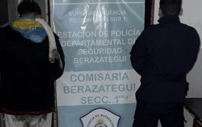 Se atrincheró en una vivienda tras amenazar a una mujer y fue aprehendido en Berazategui