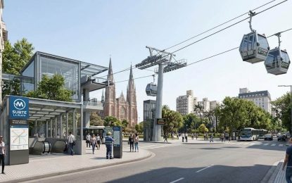 Presentan un plan para transformar el transporte público en La Plata con subtes, teleféricos y trenes urbanos