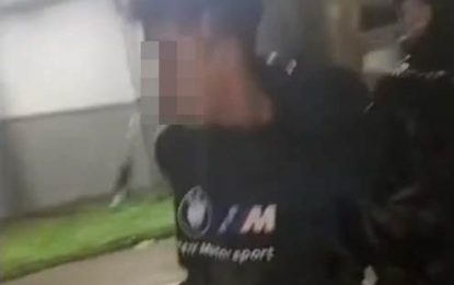 Desnudaron, ataron a un poste y golpearon a un presunto delincuente en Quilmes