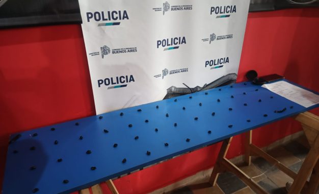 Detuvieron a un hombre con 54 dosis de cocaína durante un control en Florencio Varela