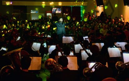 La Orquesta Sinfónica Municipal volvió a brillar en una actuación a sala llena