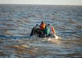 Hallaron al último pescador desaparecido tras el naufragio en el Río de la Plata
