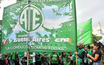 ATE Provincia convocó a un paro y movilización para el 3 de agosto