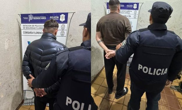 Un llamado al 911 posibilitó la aprehensión de dos sujetos por portación ilegal de arma de fuego