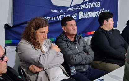 La CTA Autónoma presentó su lista de cara a las elecciones en Florencio Varela