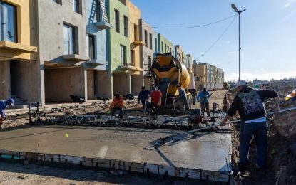 #Quilmes | Avanzan las obras de 28 nuevas viviendas en el barrio La Odisea
