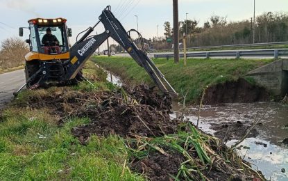 #FlorencioVarela | El Municipio intensificó operativos para prevenir anegamientos