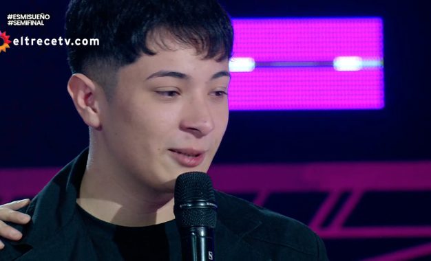 Tiene 17 años, es de Florencio Varela y volvió de su viaje de egresados para cantar en la semifinal de un programa de TV