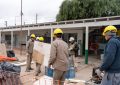 Andrés Watson monitoreó el avance de las obras edilicias realizadas en la Primaria Nº5 y Secundaria Nº55