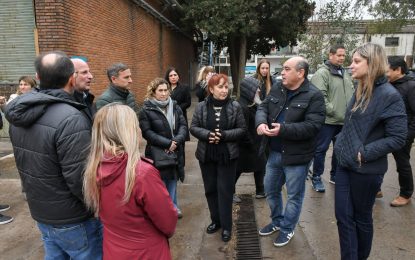 Miembros del gabinete municipal y representantes del Honorable Tribunal de Cuentas bonaerense recorrieron el predio de la ex empresa AGFA