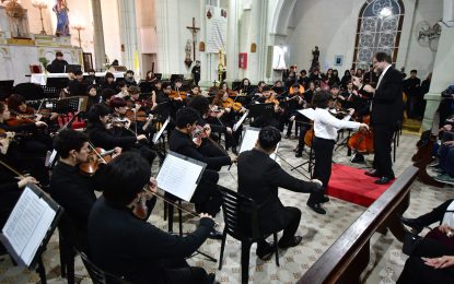 La Orquesta Sinfónica Municipal deleitó al público con melodías icónicas