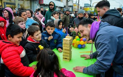 Bosques celebró el Día de las Infancias con una jornada de juegos, música y espectáculos