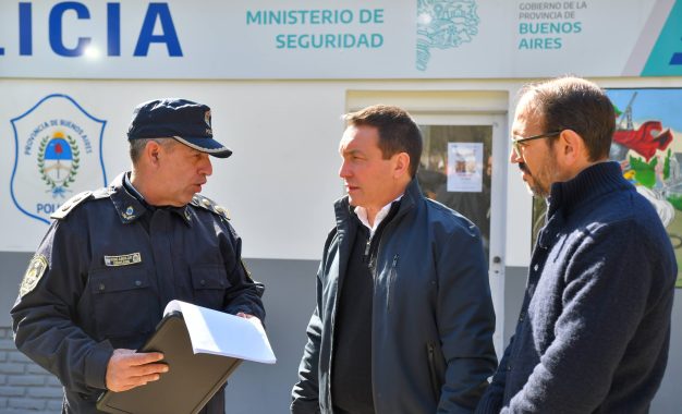 Andrés Watson verificó el funcionamiento del Comando de Patrullas