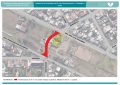 Abren una nueva calle en el predio de la histórica estación Gobernador Monteverde