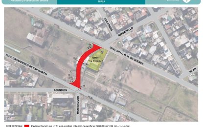 Abren una nueva calle en el predio de la histórica estación Gobernador Monteverde