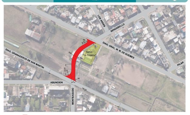 Abren una nueva calle en el predio de la histórica estación Gobernador Monteverde