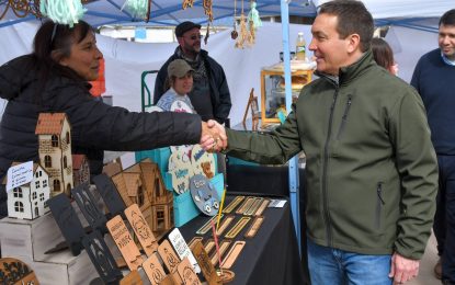 Andrés Watson constató la dinámica del dispositivo municipal con gestiones descentralizadas en La Carolina