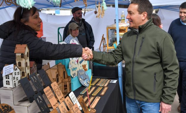 Andrés Watson constató la dinámica del dispositivo municipal con gestiones descentralizadas en La Carolina
