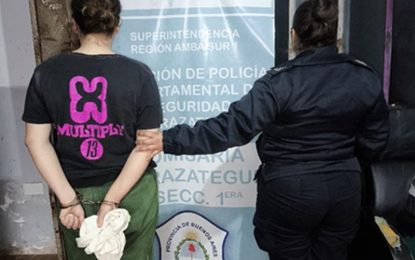 Allanaron una vivienda por un robo bajo la modalidad motochorros y aprehendieron a una mujer