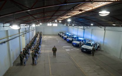 Andrés Watson y Axel Kicillof inauguraron una base de la Unidad Táctica de Operaciones Inmediatas en Florencio Varela