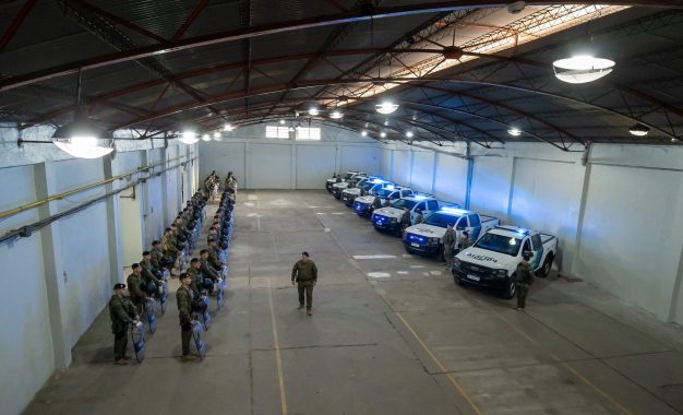 Andrés Watson y Axel Kicillof inauguraron una base de la Unidad Táctica de Operaciones Inmediatas en Florencio Varela