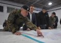 Andrés Watson supervisó la dinámica de trabajo en la base de la Unidad Táctica de Operaciones Inmediatas