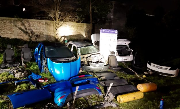 Dos allanamientos en urgencia permitieron recuperar tres vehículos robados en Florencio Varela