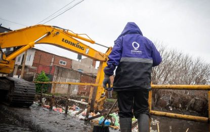 Temporal en Quilmes: el Municipio realizó un operativo tras la caída de 104 milímetros de lluvia