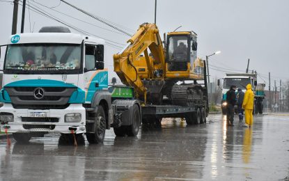El Municipio realizó tareas de saneamiento en distintos barrios de Florencio Varela