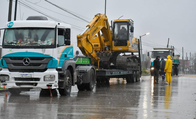 El Municipio realizó tareas de saneamiento en distintos barrios de Florencio Varela