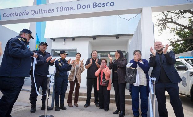 Inauguraron la nueva Comisaría 10ª de Don Bosco, la primera construida en Quilmes en más de 30 años