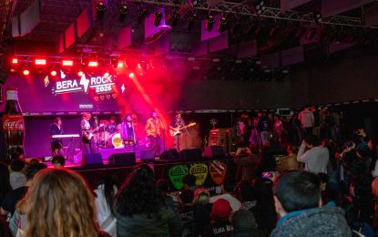 Arrancó el Bera Rock 2026 en el Centro Municipal de Actividades Roberto De Vicenzo