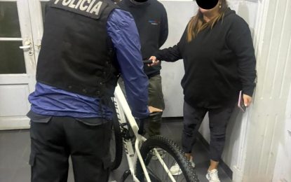 La rastrearon por GPS y recuperaron una bicicleta robada en Florencio Varela