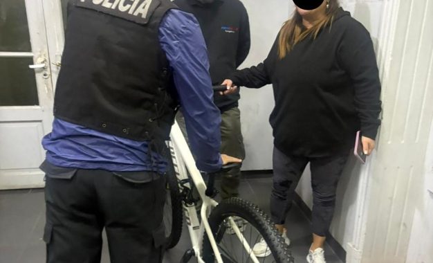 La rastrearon por GPS y recuperaron una bicicleta robada en Florencio Varela