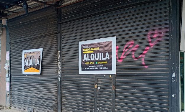 Locales vacíos y poco movimiento: la situación comercial en el Cruce Varela